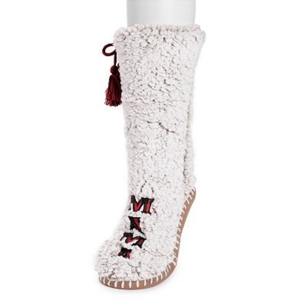 Women's MUK LUKS Sherpa "Mama Bear" Slipper Socksby MUK LUKS